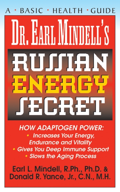 Dr. Earl Mindell's Russian Energy Secret, Hardback Book