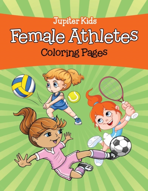 Female Athletes (Coloring Pages), Paperback / softback Book