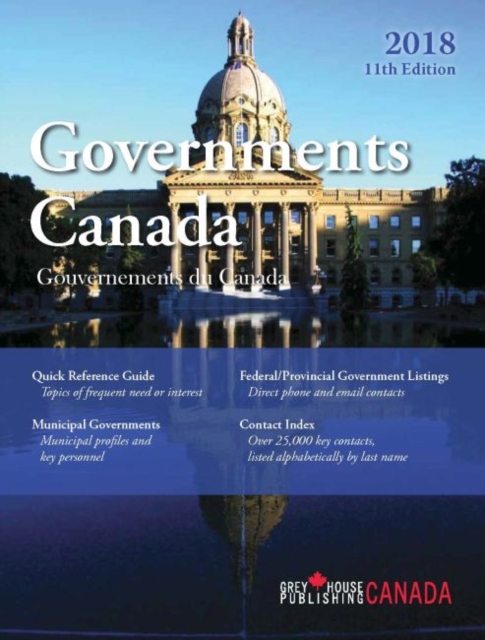 Government Canada, 2018, Paperback / softback Book