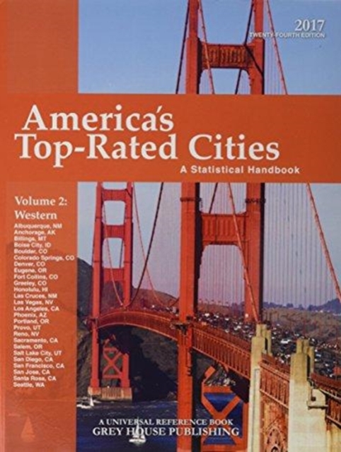 America's Top-Rated Cities 2017, Volume 2: Western Region, Paperback / softback Book