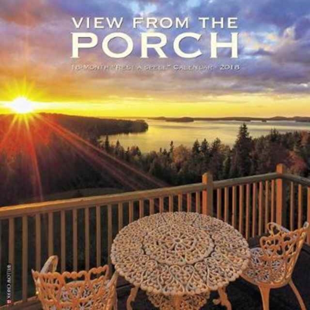 Porch View 2018 Wall Calendar, Calendar Book
