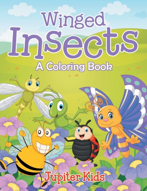 Winged Insects (a Coloring Book), Paperback / softback Book