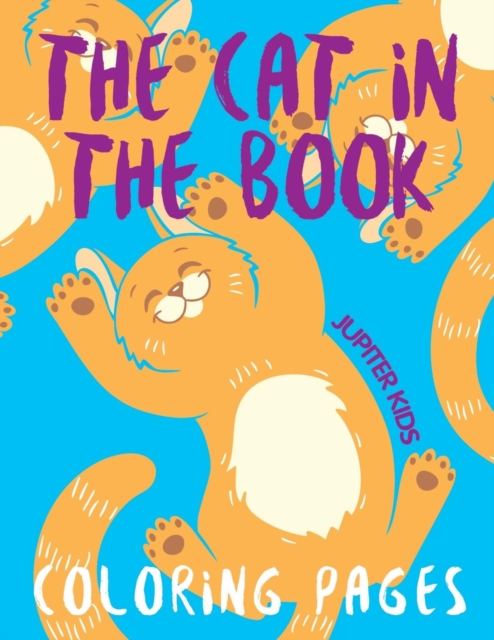 The Cat in the Book (Coloring Pages), Paperback / softback Book