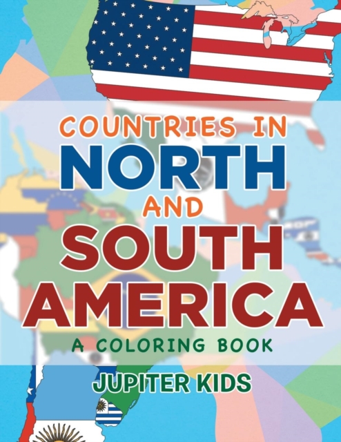 Countries in North and South America (a Coloring Book), Paperback / softback Book