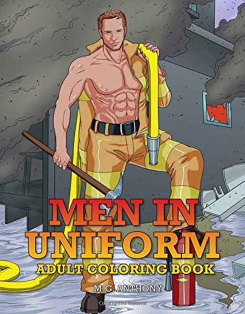 Men in Uniform Adult Coloring Book, Paperback / softback Book