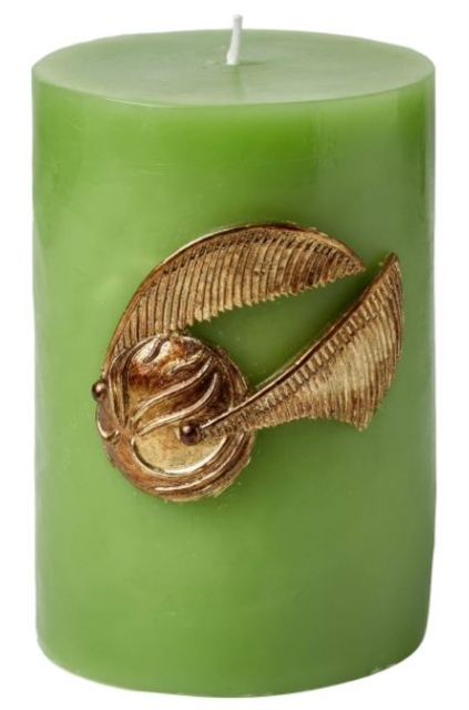 Harry Potter Golden Snitch Sculpted Insignia Candle, Other printed item Book