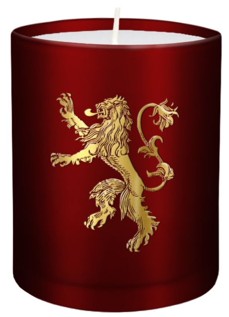Game of Thrones: House Lannister Large Glass Candle, Other printed item Book