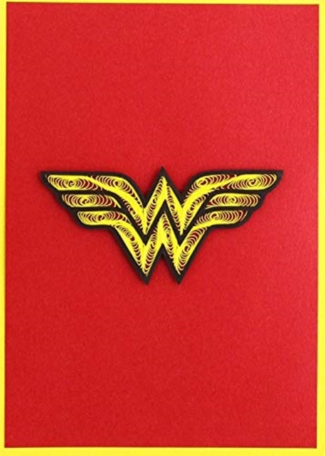 DC Comics: Wonder Woman Quilled Card, Cards Book