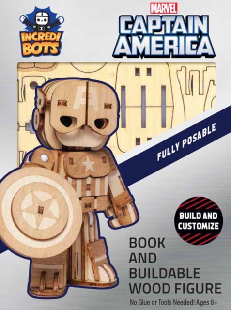 Incredibuilds: Marvel Captain America Incredibot, Kit Book