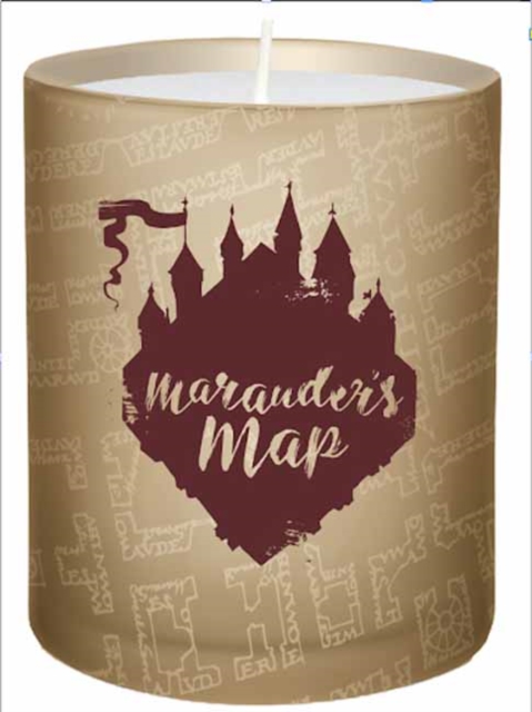 Harry Potter: Marauder's Map Glass Candle, Other printed item Book