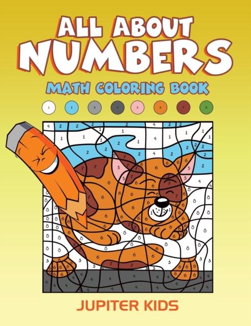 All about Numbers : Math Coloring Book, Paperback / softback Book