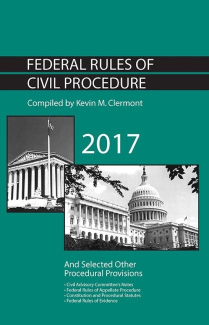 Federal Rules of Civil Procedure and Selected Other Procedural Provisions, Paperback / softback Book