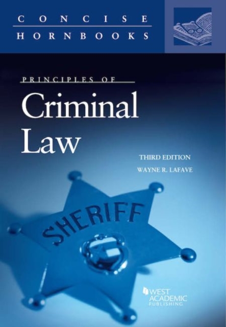 Principles of Criminal Law, Paperback / softback Book