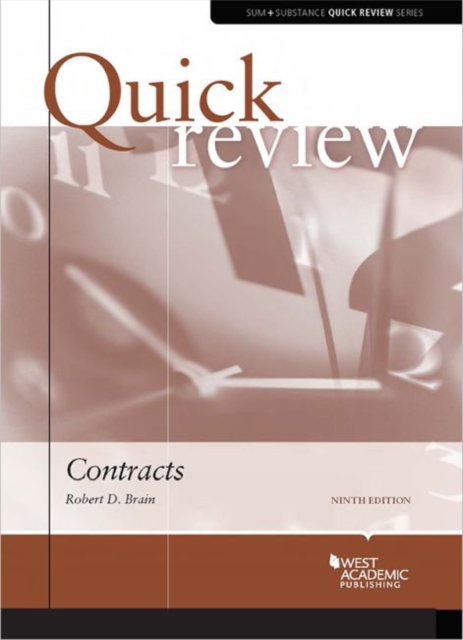 Quick Review of Contracts, Paperback / softback Book