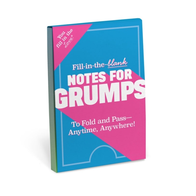 Knock Knock Grumpy Fill in the Love Notes, Other printed item Book
