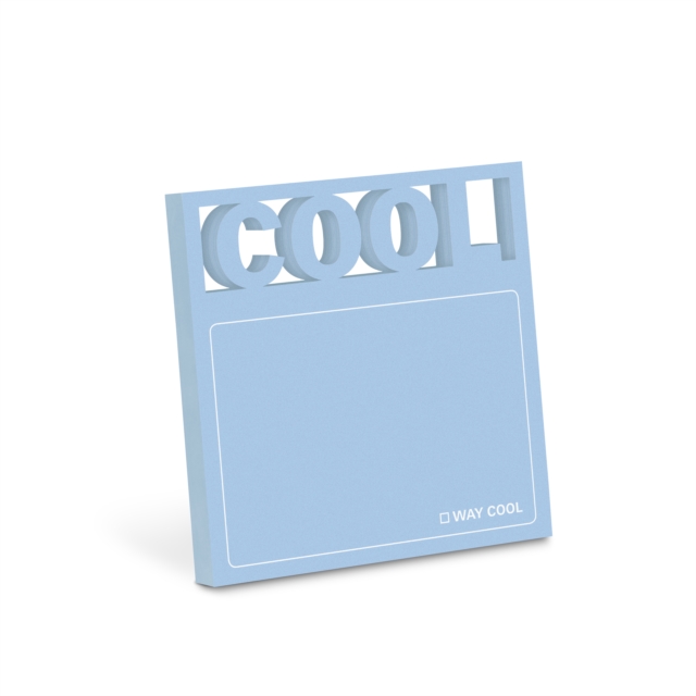 Knock Knock Cool Diecut Sticky Notes, Other printed item Book