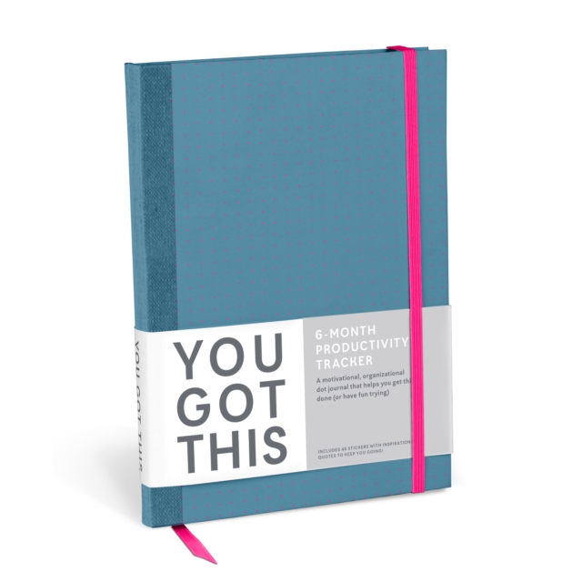 Knock Knock You Got This (Blue/Pink) Productivity Journal, Notebook / blank book Book