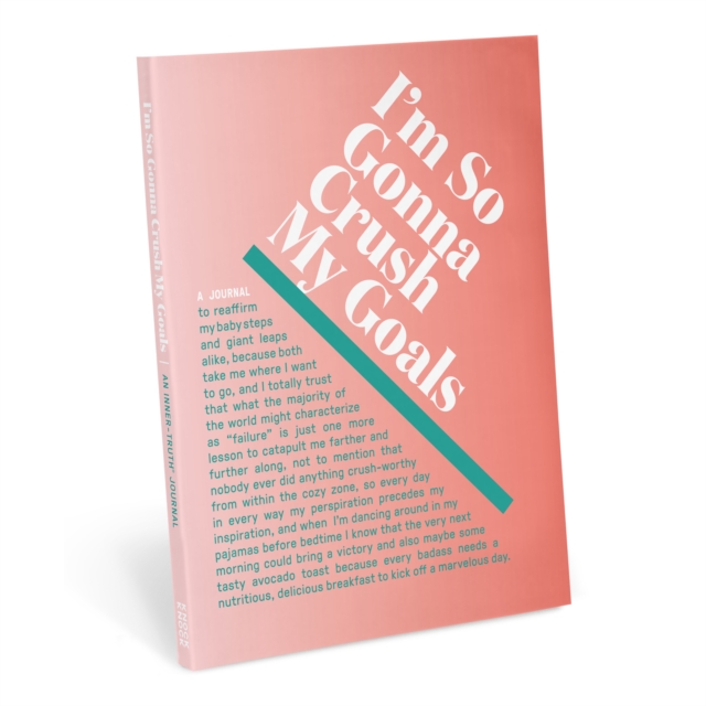 Knock Knock I’m So Gonna Crush My Goals Inner-Truth Journal (Ombre Edition), Notebook / blank book Book