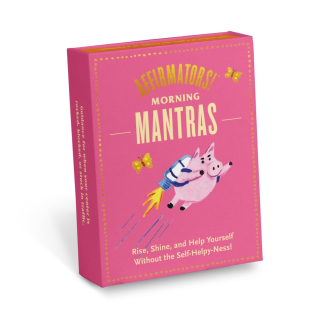 Knock Knock Affirmators! Mantras (Morning) Card Deck, 40 Cards, Cards Book