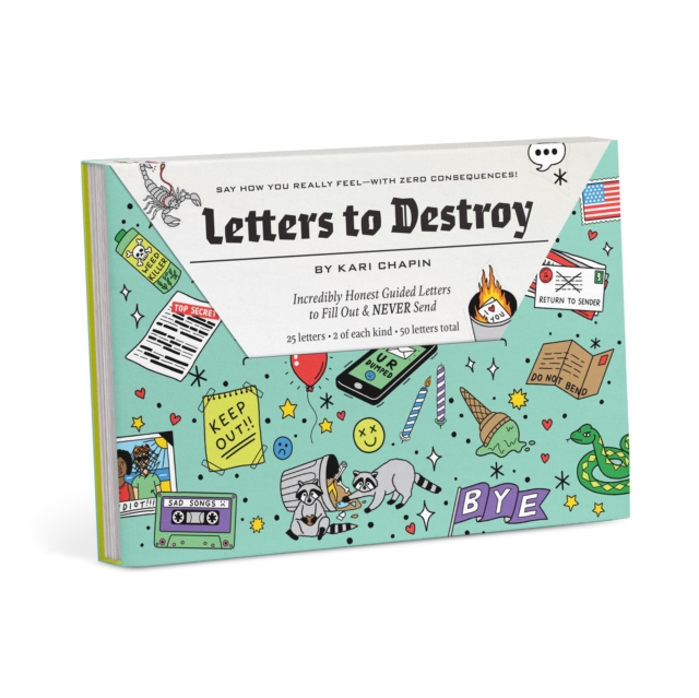 Knock Knock Letters to Destroy Journal, Diary or journal Book