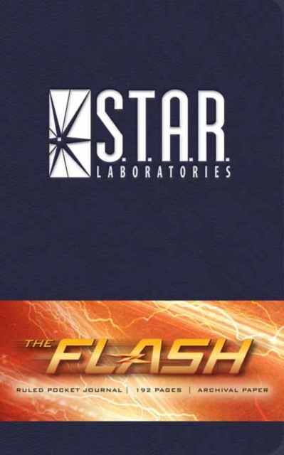 The Flash : S.T.A.R. Labs Ruled Pocket Journal, Hardback Book