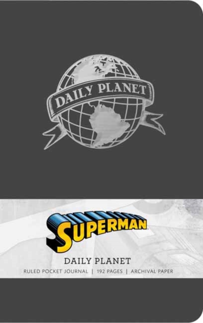 Superman : Daily Planet Ruled Pocket Journal, Hardback Book