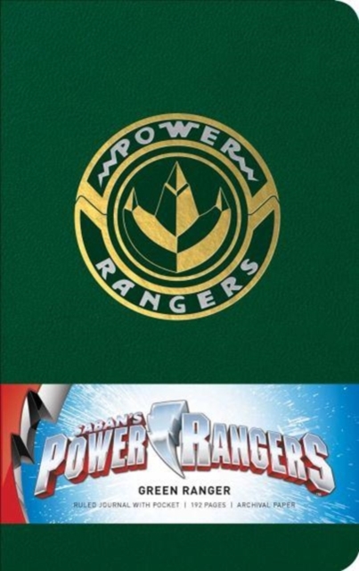 Power Rangers: Green Ranger Hardcover Ruled Journal, Notebook / blank book Book