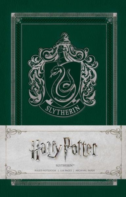 Harry Potter: Slytherin Ruled Notebook, Notebook / blank book Book