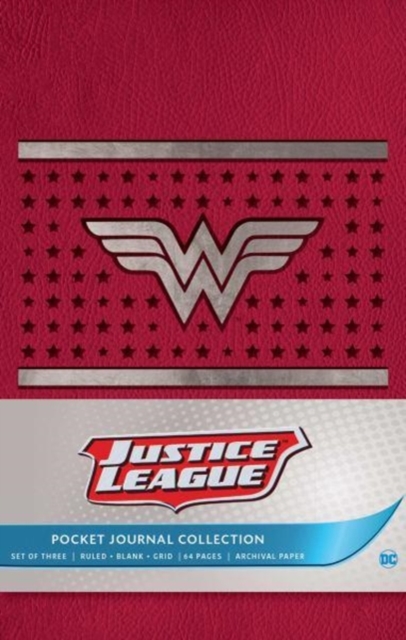 DC Comics: Justice League Pocket Journal Collection : Set of 3, Paperback / softback Book