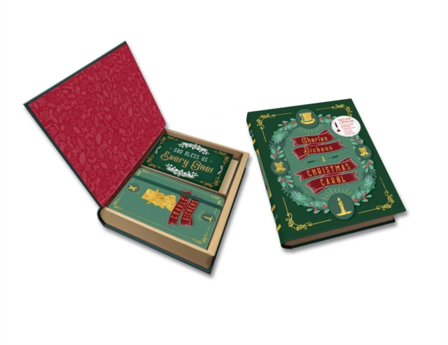 Charles Dickens: A Christmas Carol Deluxe Note Card Set : Literary Sets With Keepsake Book Box, Kit Book