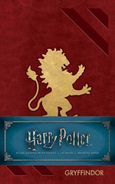 Harry Potter: Gryffindor Ruled Pocket Journal, Notebook / blank book Book
