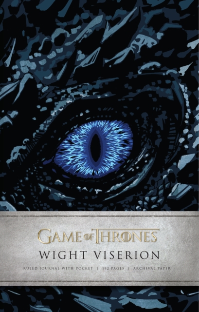 Game of Thrones: Ice Dragon Hardcover Ruled Journal, Hardback Book