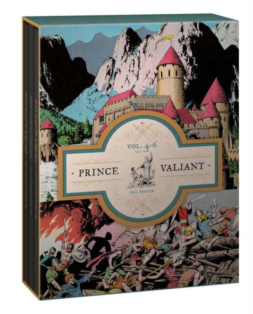 Prince Valiant Volumes 4-6 Gift Box Set, Hardback Book