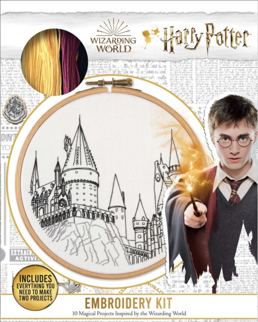 Harry Potter Embroidery, Mixed media product Book