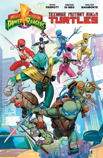 Mighty Morphin Power Rangers/Teenage Mutant Ninja Turtles, Paperback / softback Book