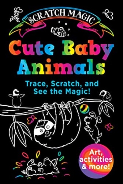 Cute Baby Animals, Hardback Book