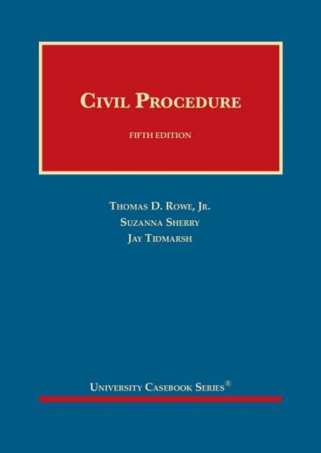Civil Procedure, Hardback Book