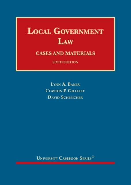 Local Government Law, Cases and Materials, Hardback Book