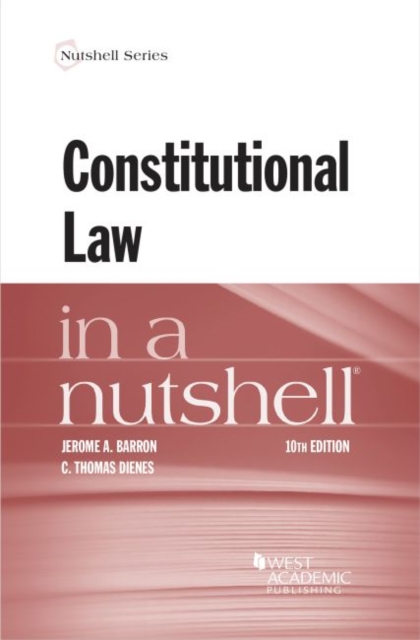 Constitutional Law in a Nutshell, Paperback / softback Book