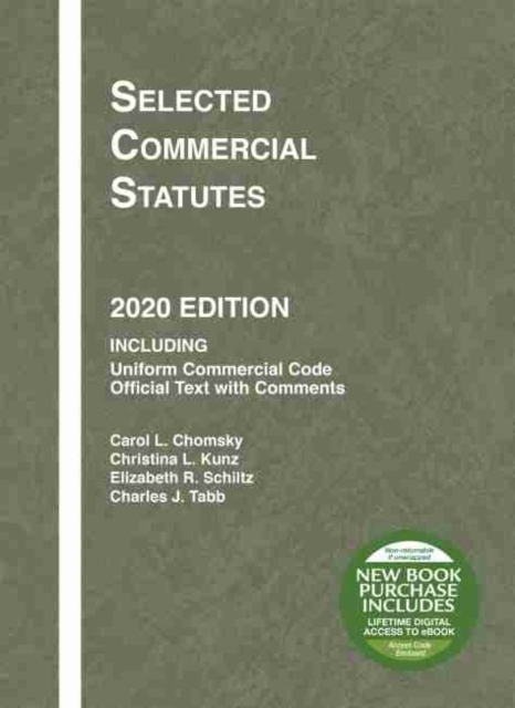 Selected Commercial Statutes, 2020 Edition, Paperback / softback Book