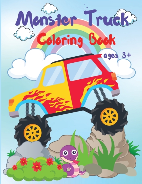 Monster Truck Coloring Book for Kids : Activity Workbook for Boys and Girls Who Love Monster Truck, All Ages, Paperback / softback Book