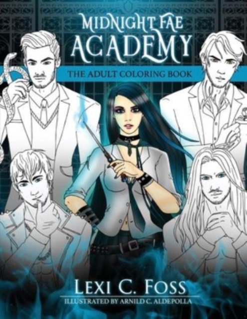 Midnight Fae Academy Coloring Book, Paperback / softback Book