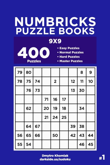 Numbricks Puzzle Books - 400 Easy to Master Puzzles 9x9 (Volume 1), Paperback / softback Book