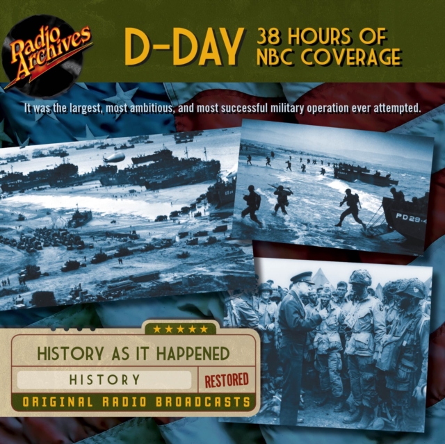 D-Day - 38 Hours of NBC Coverage, eAudiobook MP3 eaudioBook