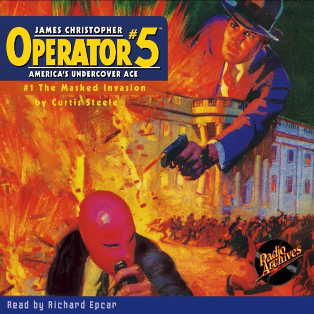 Operator #5 #1 The Masked Invasion, eAudiobook MP3 eaudioBook