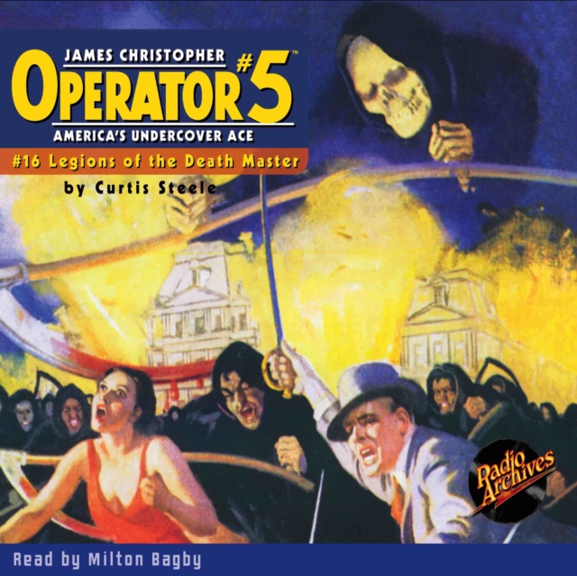Operator #5 #16 Legions of the Death Master, eAudiobook MP3 eaudioBook