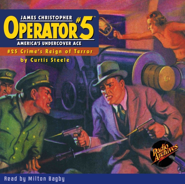 Operator #5 #25 Crime's Reign of Terror, eAudiobook MP3 eaudioBook