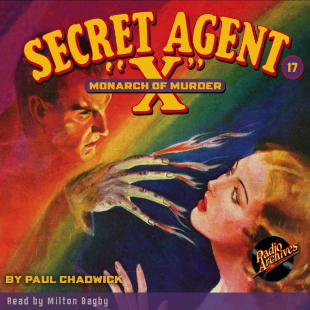 Secret Agent X #17 Monarch of Murder, eAudiobook MP3 eaudioBook