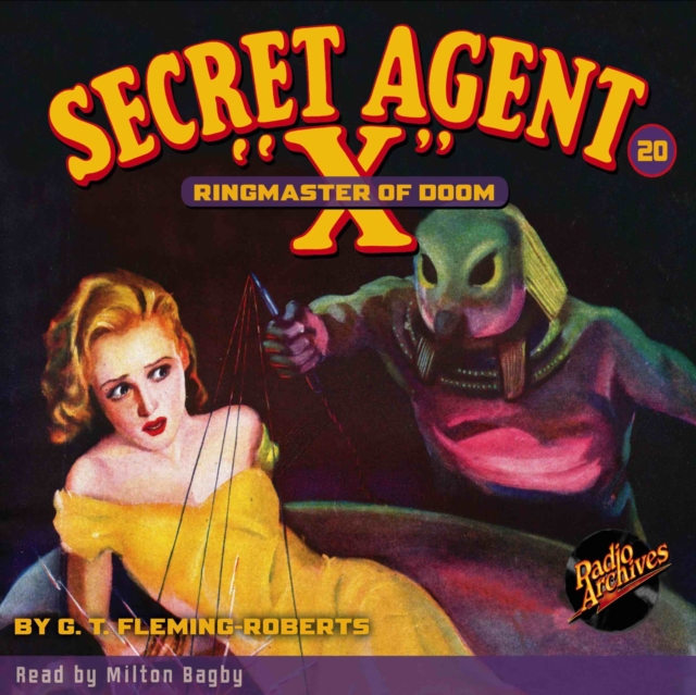 Secret Agent X #20 Ringmaster of Doom, eAudiobook MP3 eaudioBook