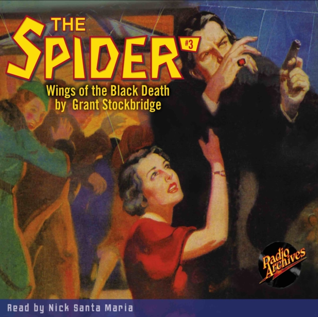 The Spider #3 Wings of the Black Death, eAudiobook MP3 eaudioBook